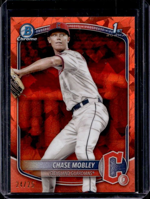 2025 Bowman Sapphire Edition #BCP-56 Chrome Prospects - Orange Refractor /25