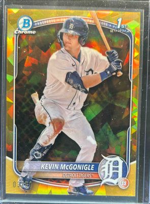 2025 Bowman Sapphire Edition #BCP-79 Chrome Prospects - Gold Refractor /50