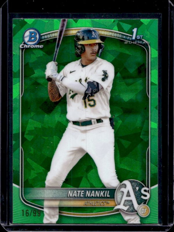 2025 Bowman Sapphire Edition #BCP-102 Chrome Prospects - Green Refractor /99