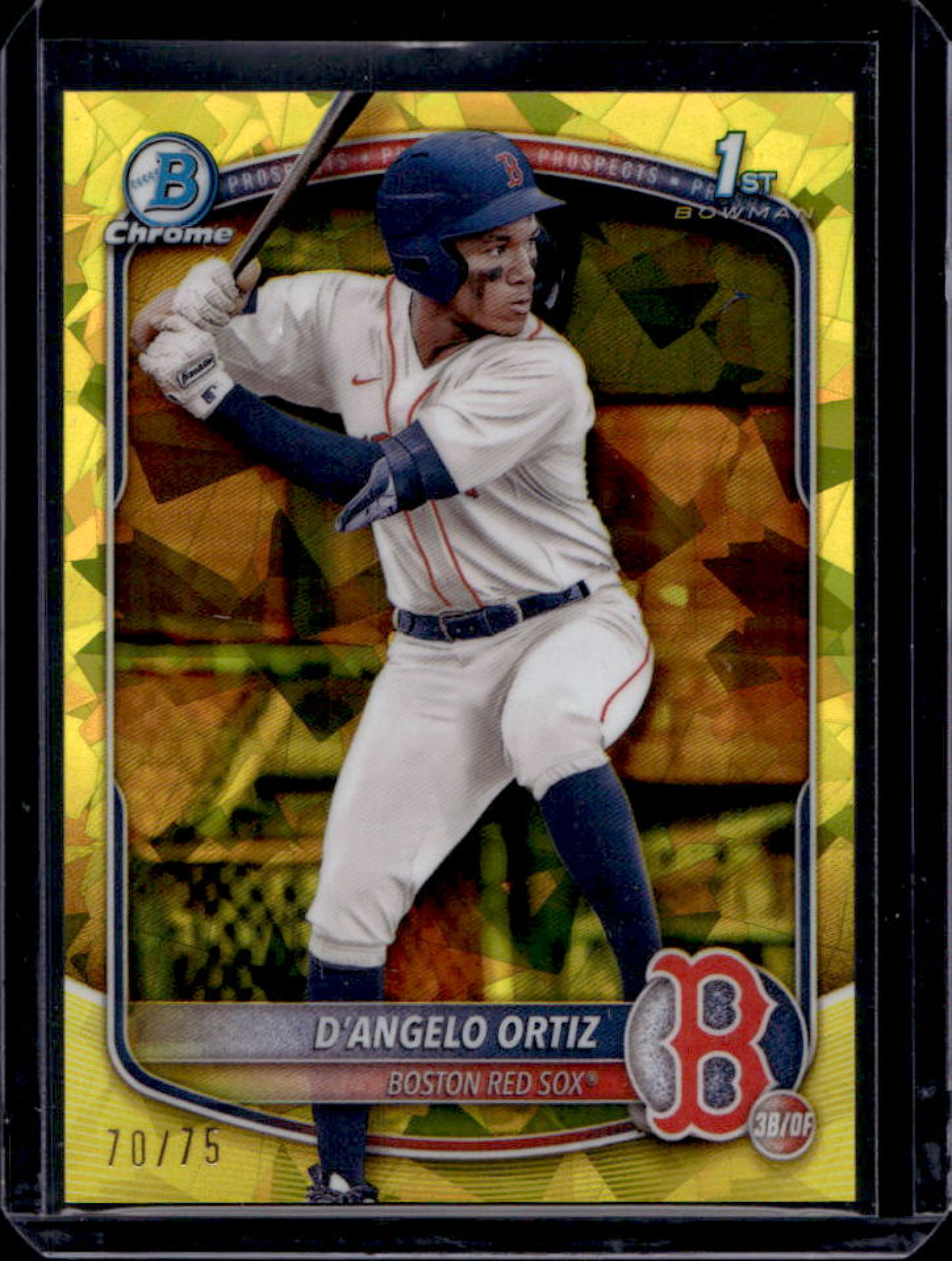 D'Angelo Ortiz 2025 Bowman Sapphire Edition #BCP-61 Chrome