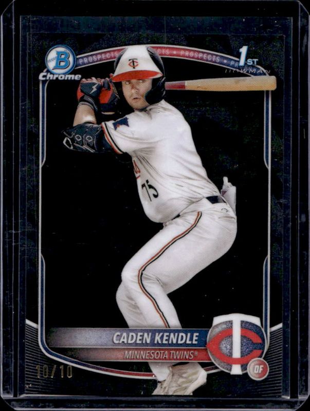 2025 Bowman Sapphire Edition #BCP-113 Chrome Prospects - Black Sapphire /10