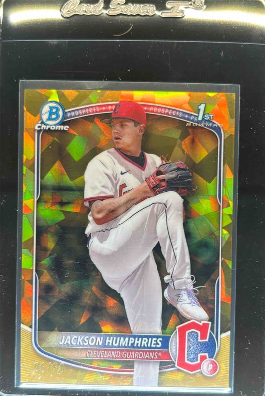 2025 Bowman Sapphire Edition #BCP-11 Chrome Prospects - Gold Refractor /50