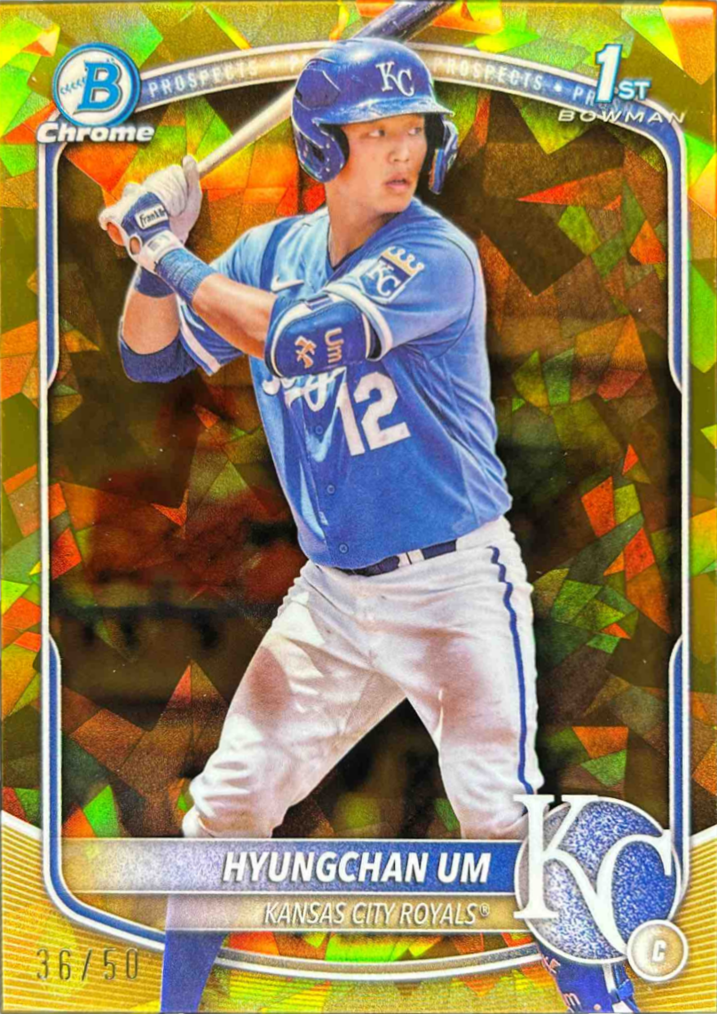 Hyungchan Um 2025 Bowman Sapphire Edition #BCP-119 Chrome