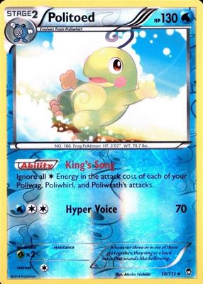 2014 XY: Furious Fists #018/111 Reverse Holo