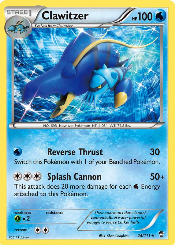 2014 XY: Furious Fists #024/111 Holo