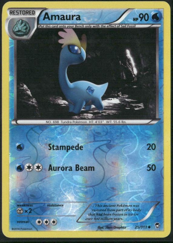 2014 XY: Furious Fists #025/111 Reverse Holo