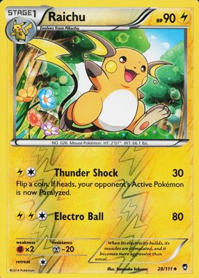 2014 XY: Furious Fists #028/111 Reverse Holo