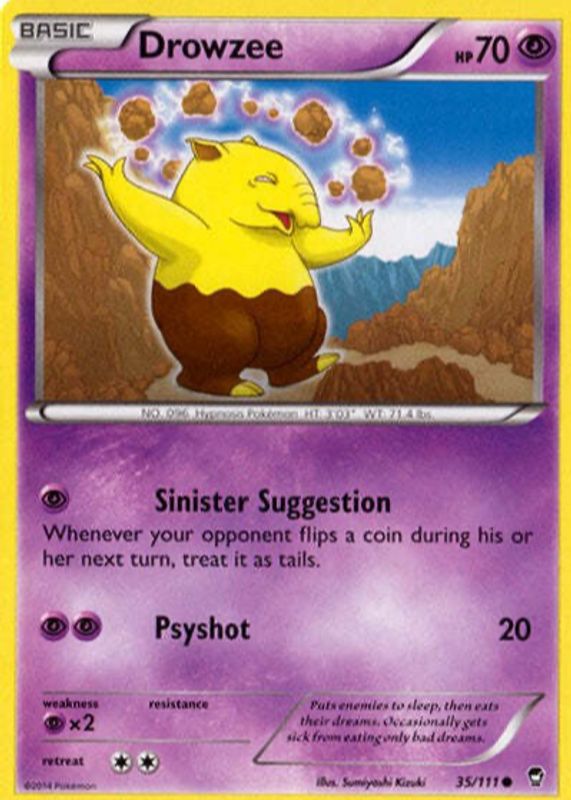 2014 XY: Furious Fists #035/111 Base