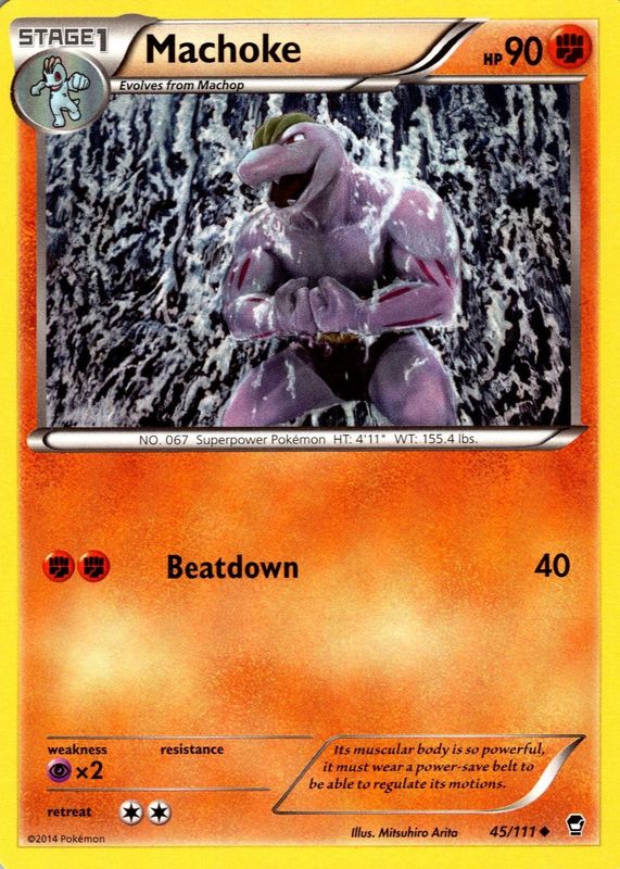 2014 XY: Furious Fists #045/111 Base