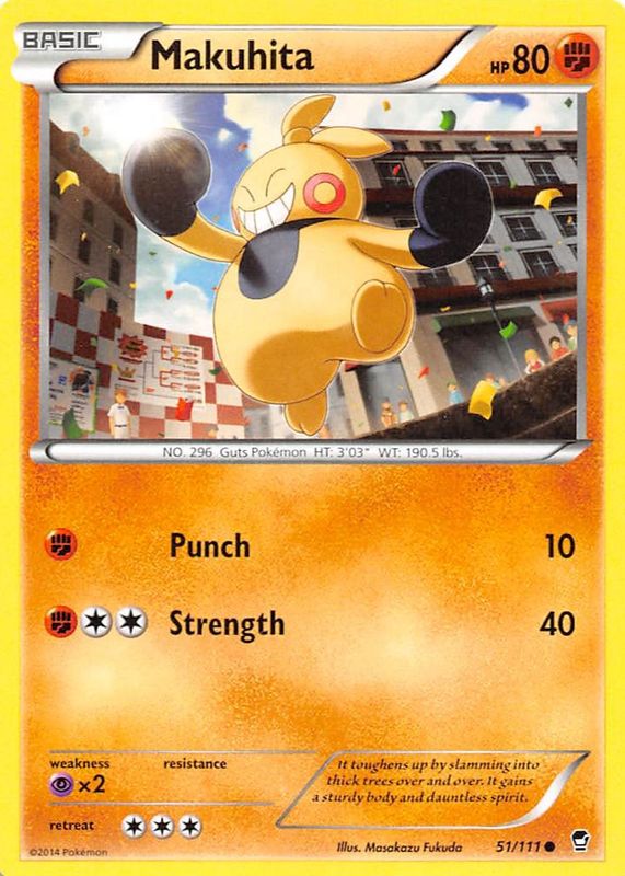 2014 XY: Furious Fists #051/111 Base