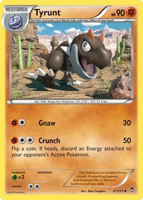 2014 XY: Furious Fists #061/111 Base