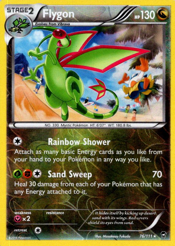 2014 XY: Furious Fists #076/111 Reverse Holo