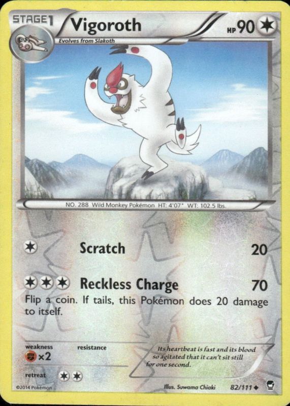 2014 XY: Furious Fists #082/111 Base