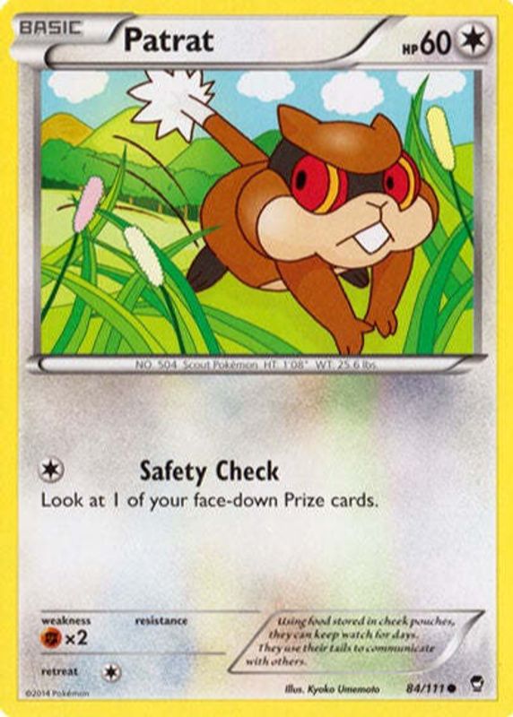 2014 XY: Furious Fists #084/111 Base