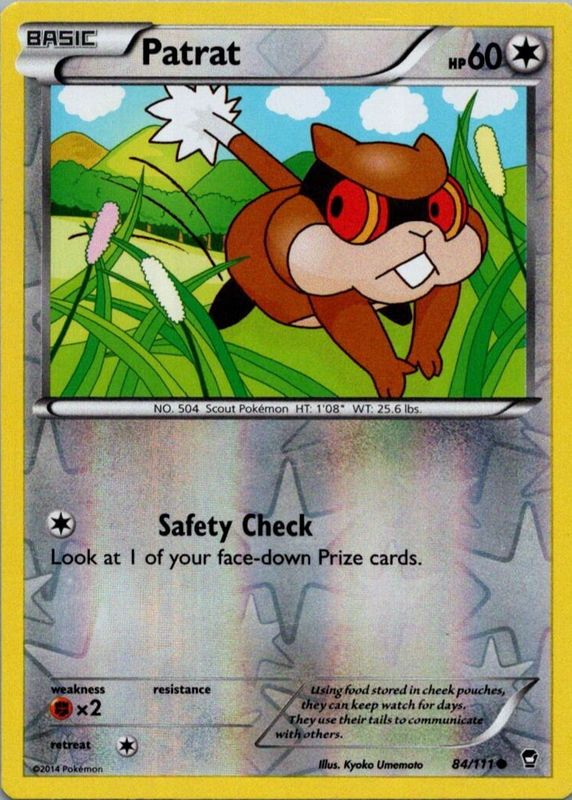 2014 XY: Furious Fists #084/111 Reverse Holo