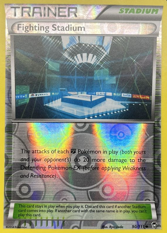 2014 XY: Furious Fists #090/111 Reverse Holo
