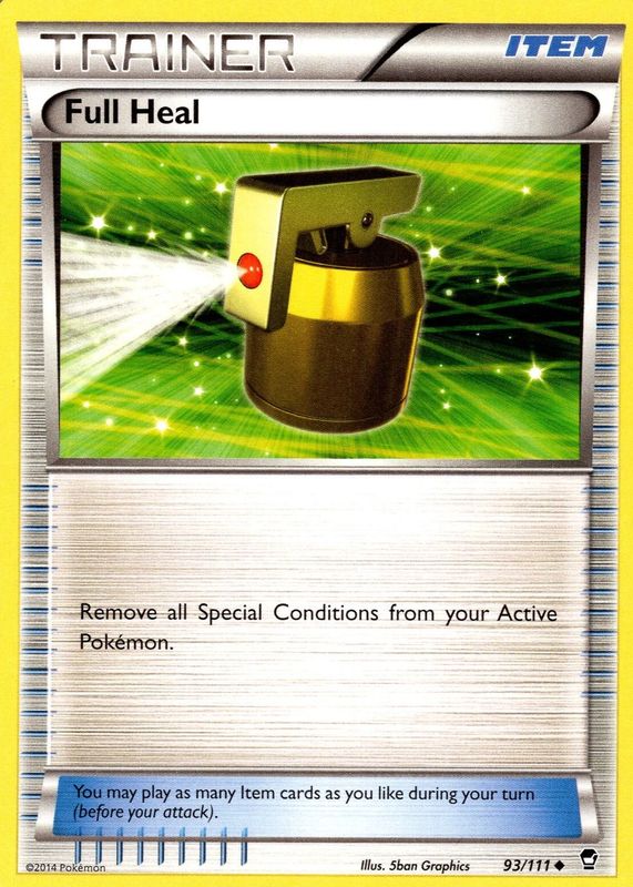 2014 XY: Furious Fists #093/111 Base