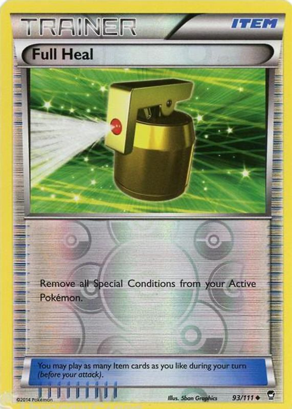2014 XY: Furious Fists #093/111 Reverse Holo