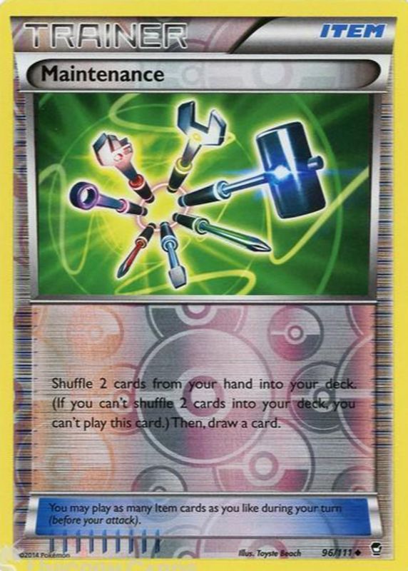 2014 XY: Furious Fists #096/111 Reverse Holo