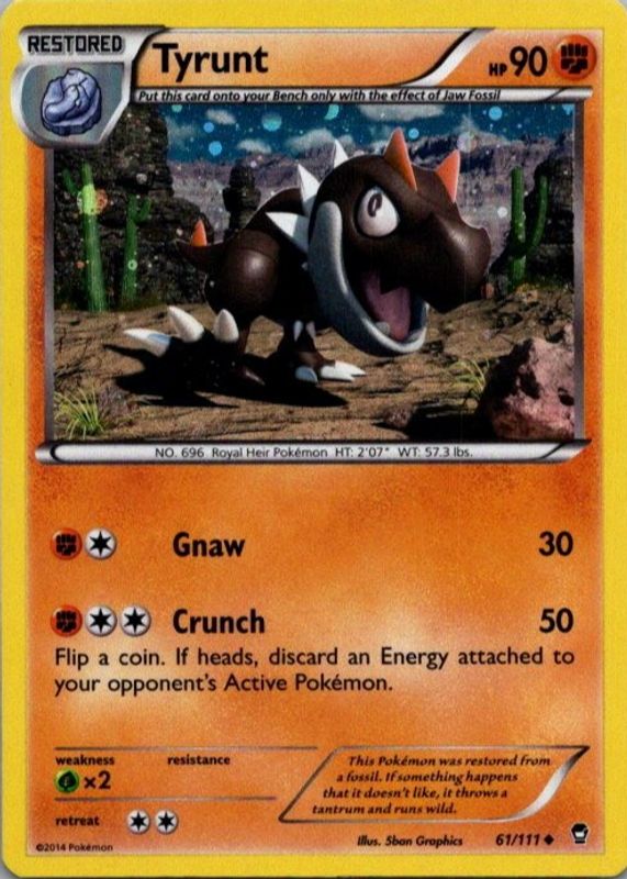 2014 XY: Furious Fists #061/111 Promo (Cosmos Holo)