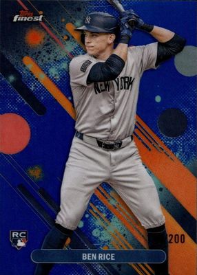 2025 Topps Finest #48 Common - Blue Refractor /200
