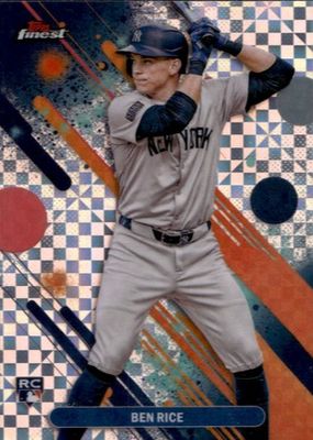 2025 Topps Finest #48 Common - Checkerboard Refractor