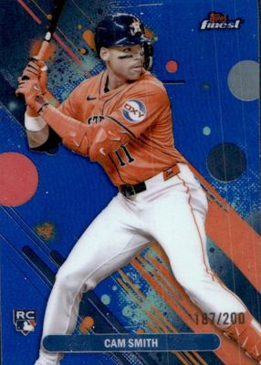 2025 Topps Finest #54 Common - Blue Refractor /200
