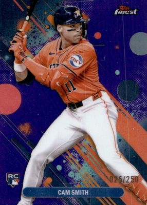 2025 Topps Finest #54 Common - Purple Refractor /250