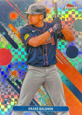 2025 Topps Finest #21 Common - Checkerboard Refractor