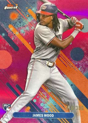 2025 Topps Finest #100 Common - Magenta Refractor /350