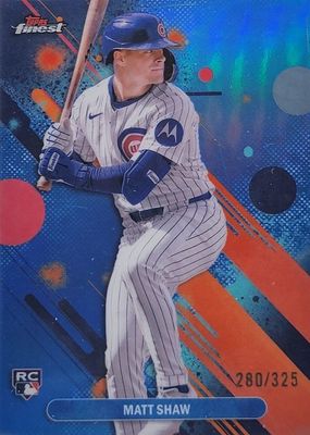 2025 Topps Finest #85 Common - Sky Blue Refractor /325