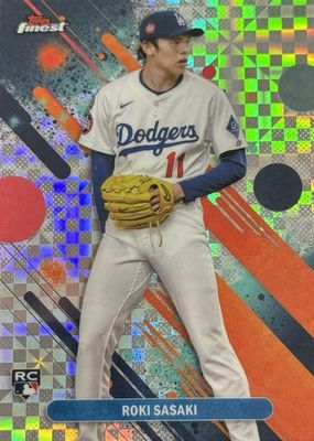 2025 Topps Finest #40 Common - Checkerboard Refractor