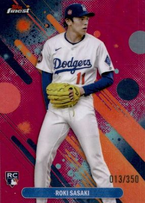 2025 Topps Finest #40 Common - Magenta Refractor /350