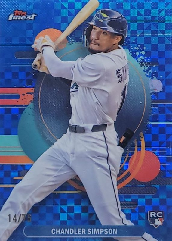 2025 Topps Finest #177 Uncommon - Blue Checkerboard Refractor /75