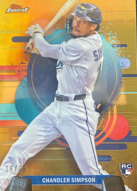 2025 Topps Finest #177 Uncommon - Gold Refractor /25