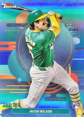 2025 Topps Finest #109 Uncommon - Sky Blue Refractor /250