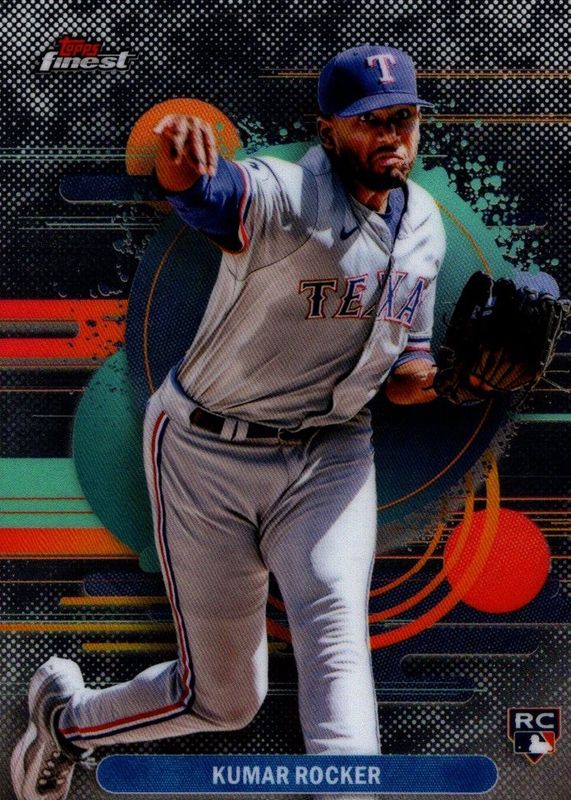 Kumar Rocker 2025 Topps Finest #121 Uncommon Rookie RAW