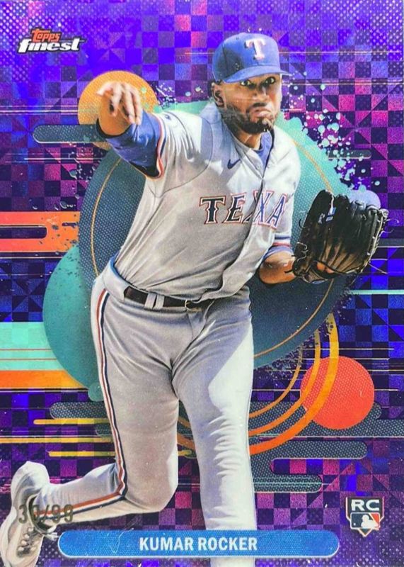2025 Topps Finest #121 Uncommon - Purple Checkerboard Refractor /99