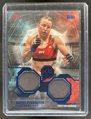 2026 Topps Knockout UFC #OTC-RP 1-2 Combo Relics - Blue /50