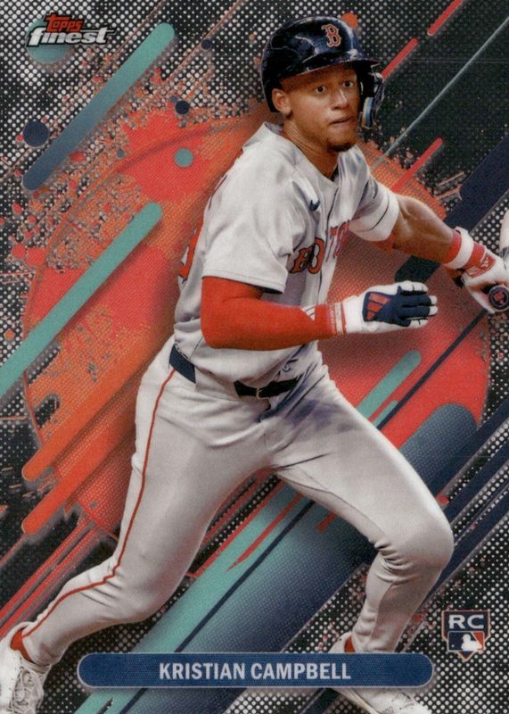 Kristian Campbell 2025 Topps Finest #259 Rare Rookie RAW