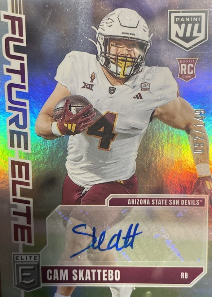 Cam Skattebo 2025 Elite #FE-CSO Future Elite Autographs /149 Price ...