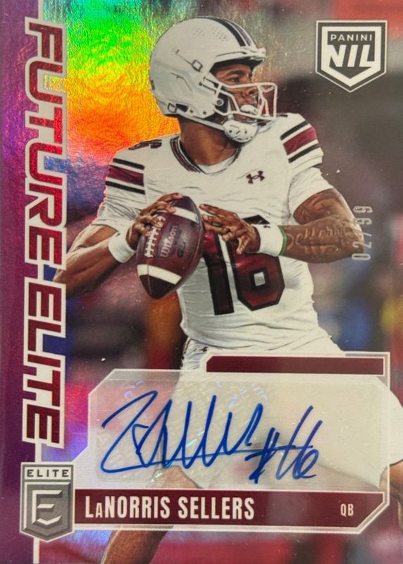 2025 Elite #FE-LSS Future Elite Autographs - Purple /99
