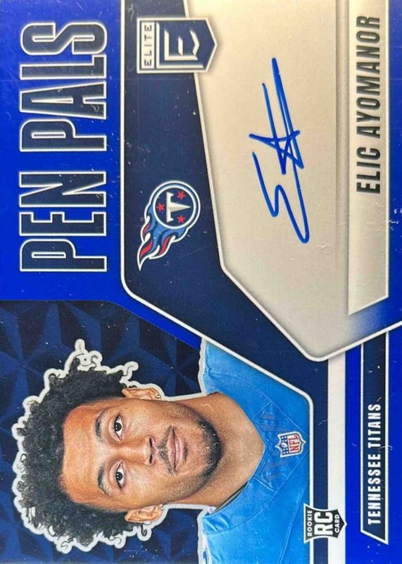 2025 Elite #PP-EAY Pen Pals - Blue Ink