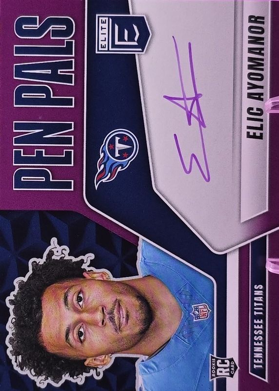 2025 Elite #PP-EAY Pen Pals - Purple Ink