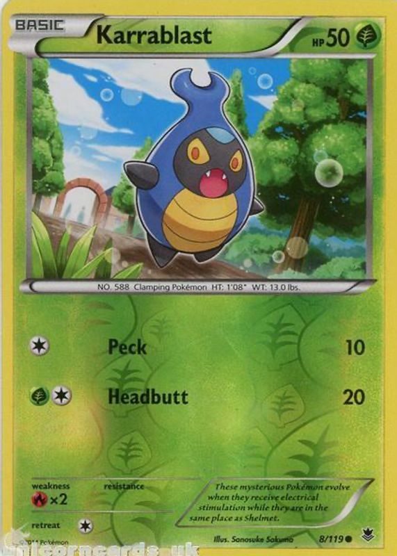 2014 XY: Phantom Forces #008/119 Reverse Holo