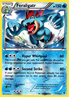 2014 XY: Phantom Forces #017/119 Reverse Holo