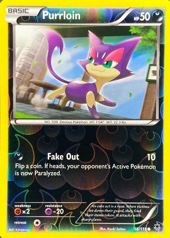 2014 XY: Phantom Forces #056/119 Reverse Holo