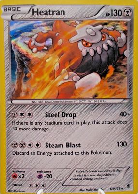 2014 XY: Phantom Forces #063/119 Holo