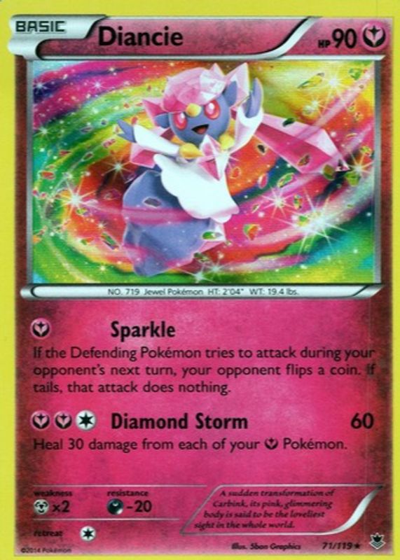 diancie pokemon card price - 079/185 - Vivid Voltage prevent all effects of that card done to your Benched Basic Pokmon Diancie Card Prices & Value