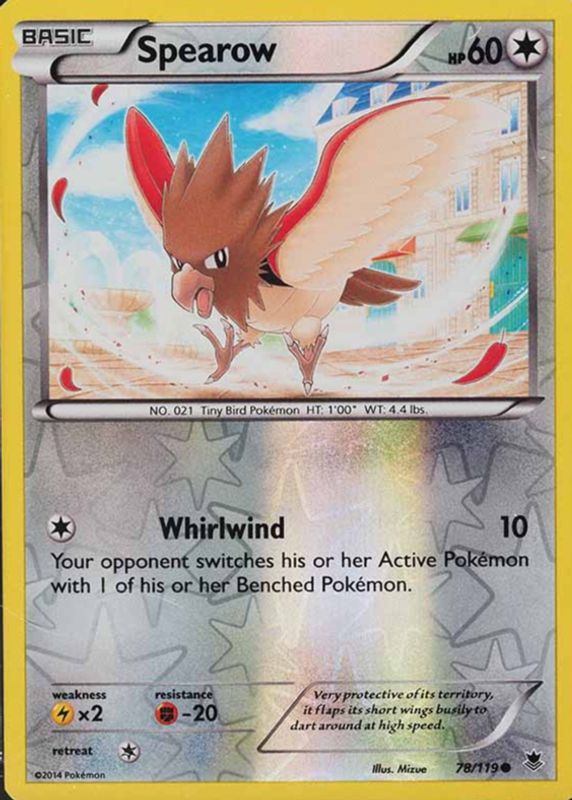 2014 XY: Phantom Forces #078/119 Reverse Holo